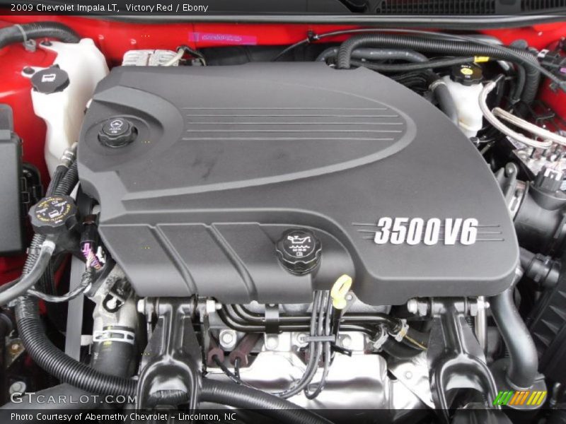 Victory Red / Ebony 2009 Chevrolet Impala LT