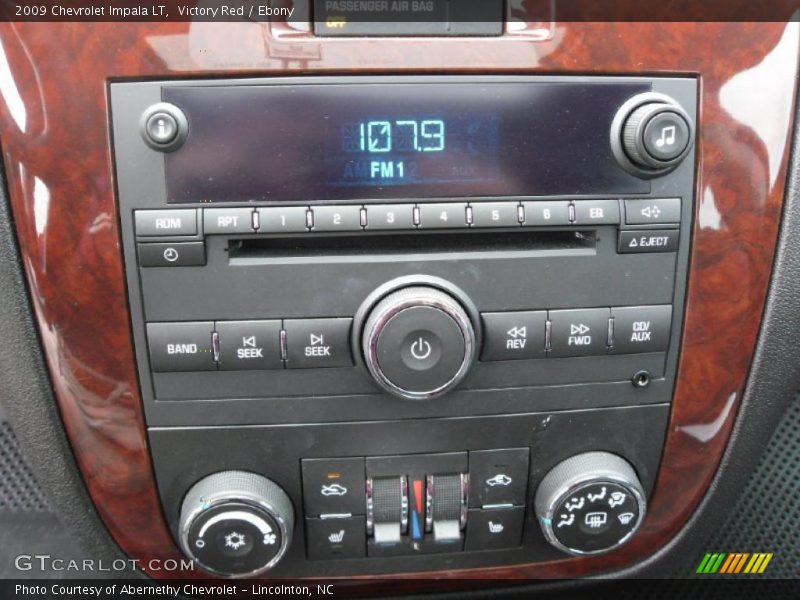 Victory Red / Ebony 2009 Chevrolet Impala LT