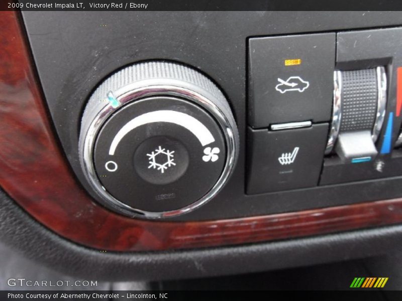 Victory Red / Ebony 2009 Chevrolet Impala LT