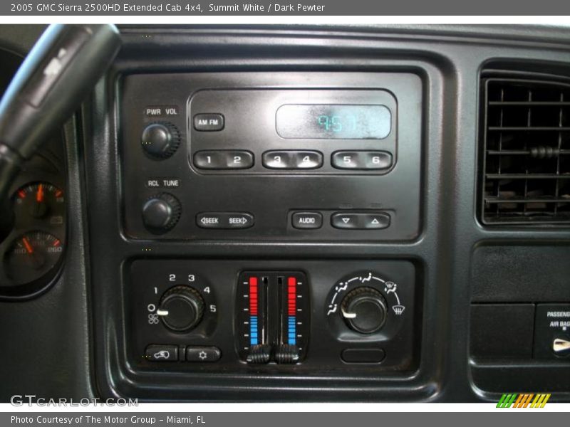 Summit White / Dark Pewter 2005 GMC Sierra 2500HD Extended Cab 4x4