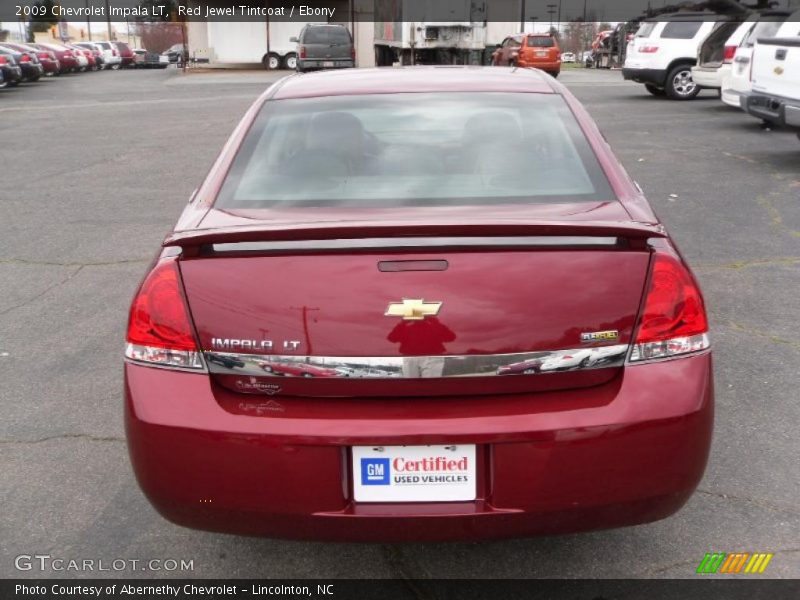 Red Jewel Tintcoat / Ebony 2009 Chevrolet Impala LT