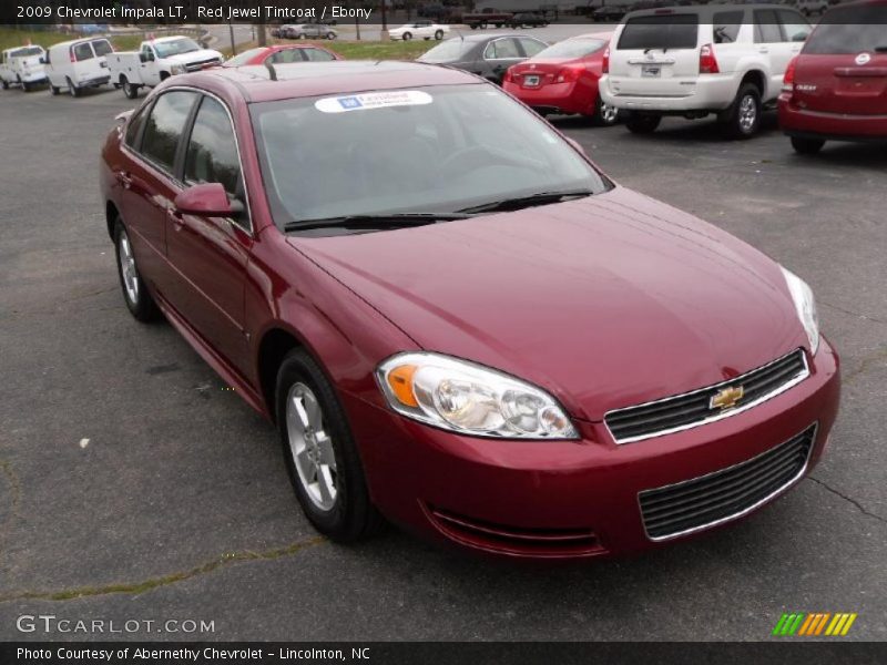 Red Jewel Tintcoat / Ebony 2009 Chevrolet Impala LT