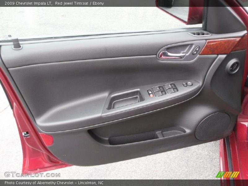 Red Jewel Tintcoat / Ebony 2009 Chevrolet Impala LT