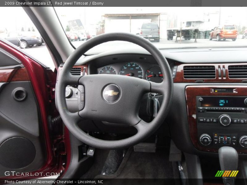 Red Jewel Tintcoat / Ebony 2009 Chevrolet Impala LT