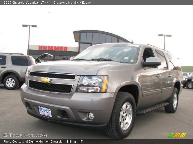 Greystone Metallic / Ebony 2009 Chevrolet Suburban LT 4x4