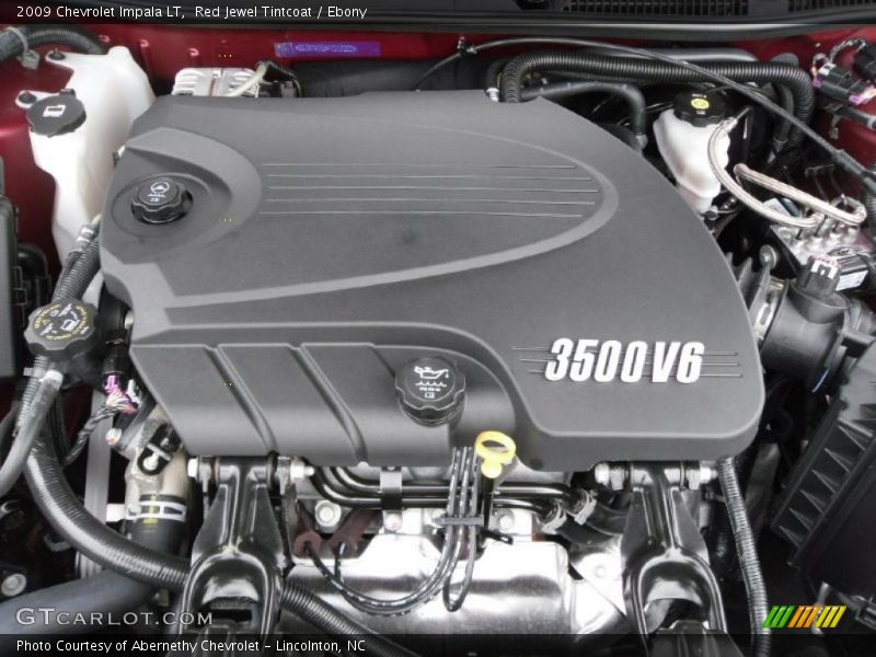 Red Jewel Tintcoat / Ebony 2009 Chevrolet Impala LT