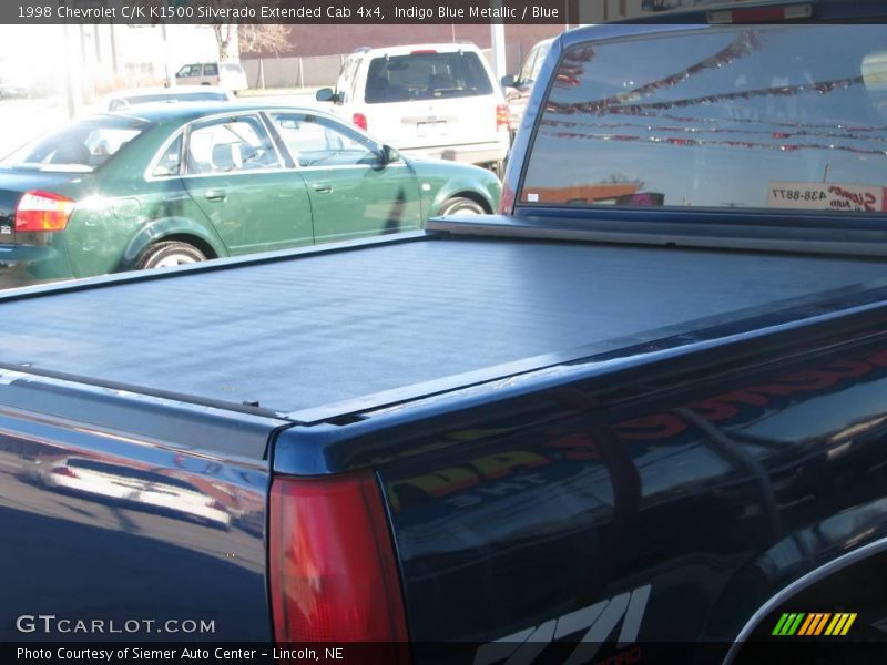 Indigo Blue Metallic / Blue 1998 Chevrolet C/K K1500 Silverado Extended Cab 4x4