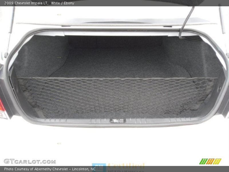 White / Ebony 2009 Chevrolet Impala LT