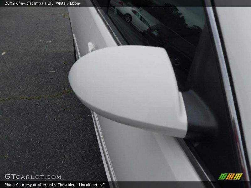 White / Ebony 2009 Chevrolet Impala LT