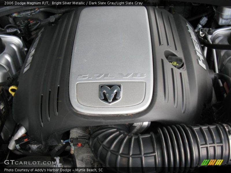 Bright Silver Metallic / Dark Slate Gray/Light Slate Gray 2006 Dodge Magnum R/T