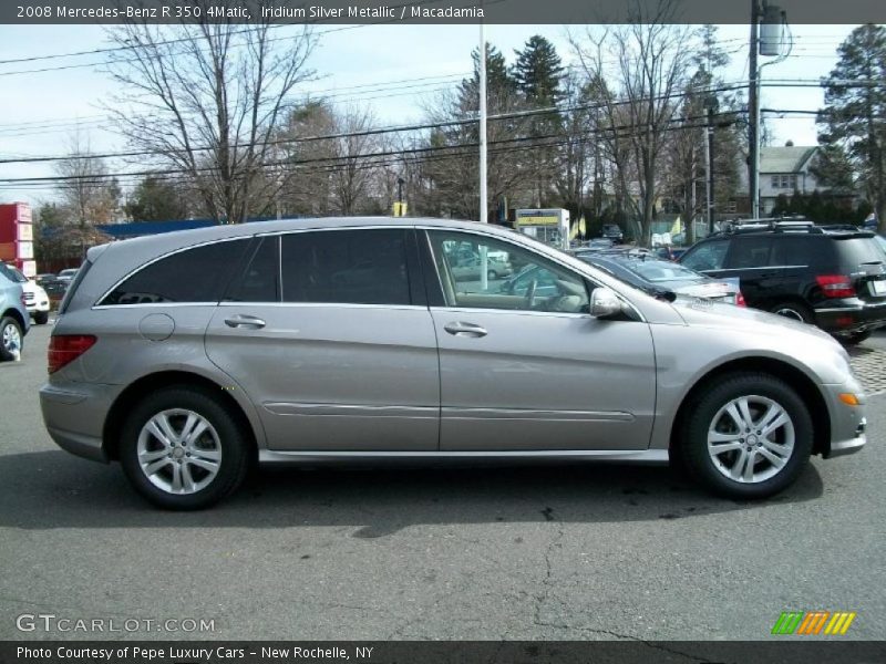 Iridium Silver Metallic / Macadamia 2008 Mercedes-Benz R 350 4Matic