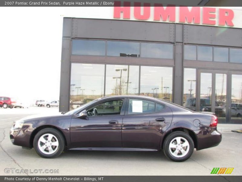 Purple Haze Metallic / Ebony 2007 Pontiac Grand Prix Sedan