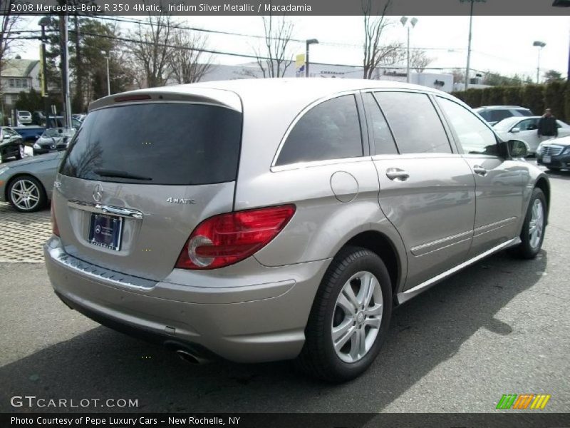 Iridium Silver Metallic / Macadamia 2008 Mercedes-Benz R 350 4Matic