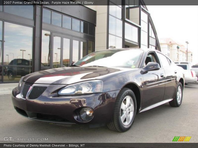 Purple Haze Metallic / Ebony 2007 Pontiac Grand Prix Sedan