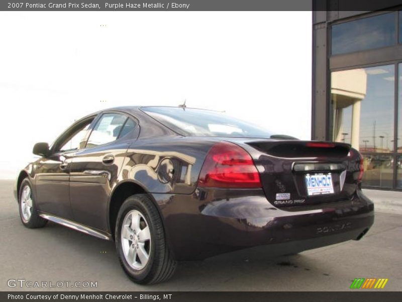 Purple Haze Metallic / Ebony 2007 Pontiac Grand Prix Sedan