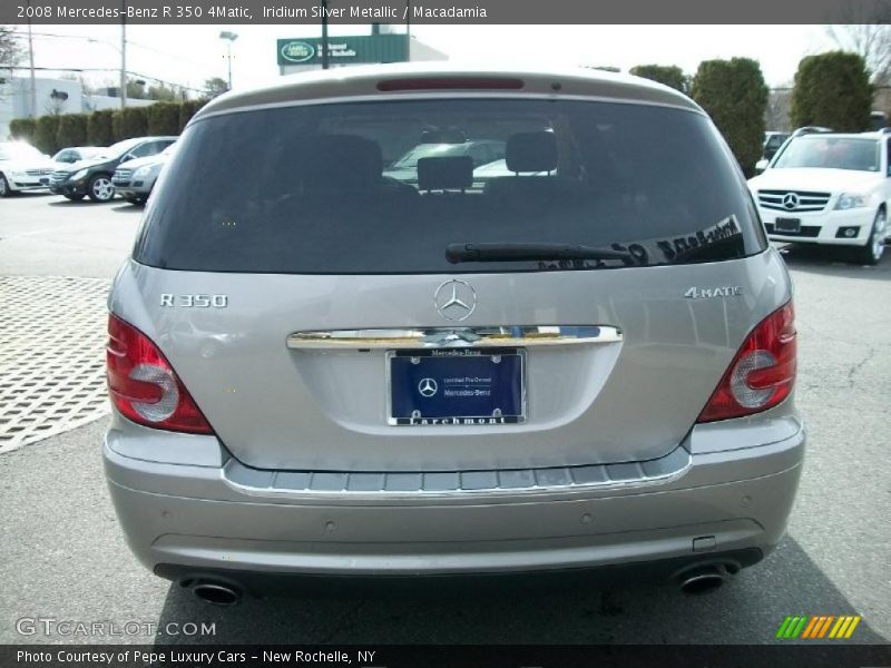 Iridium Silver Metallic / Macadamia 2008 Mercedes-Benz R 350 4Matic