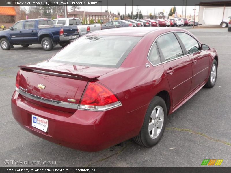 Red Jewel Tintcoat / Neutral 2009 Chevrolet Impala LT