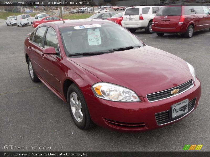 Red Jewel Tintcoat / Neutral 2009 Chevrolet Impala LT