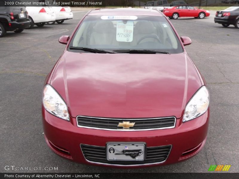 Red Jewel Tintcoat / Neutral 2009 Chevrolet Impala LT