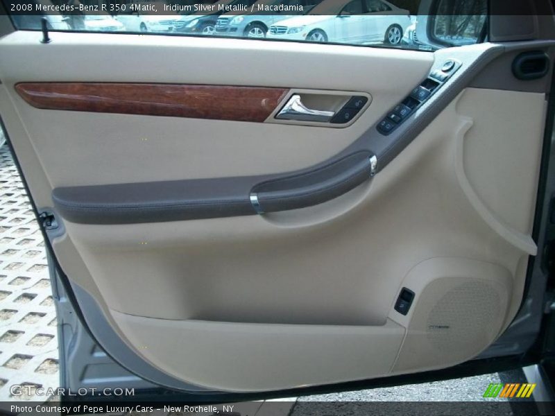 Iridium Silver Metallic / Macadamia 2008 Mercedes-Benz R 350 4Matic