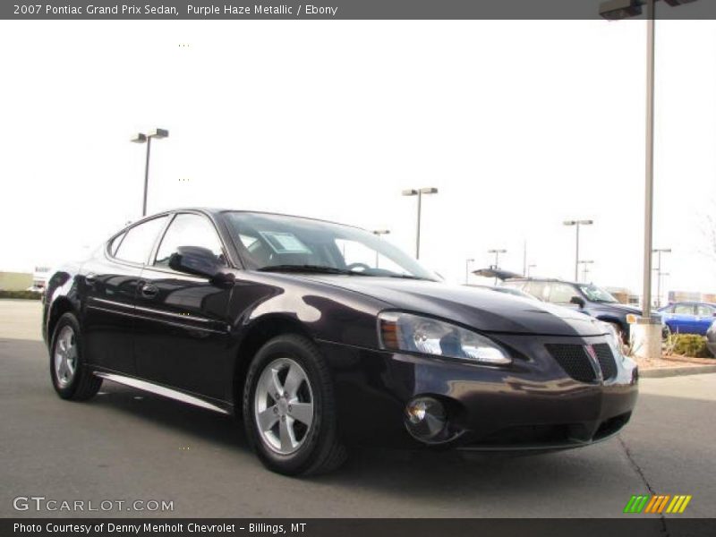 Purple Haze Metallic / Ebony 2007 Pontiac Grand Prix Sedan