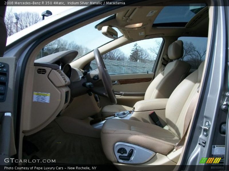 Iridium Silver Metallic / Macadamia 2008 Mercedes-Benz R 350 4Matic