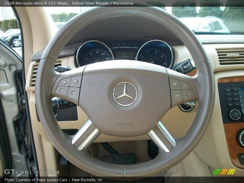 Iridium Silver Metallic / Macadamia 2008 Mercedes-Benz R 350 4Matic