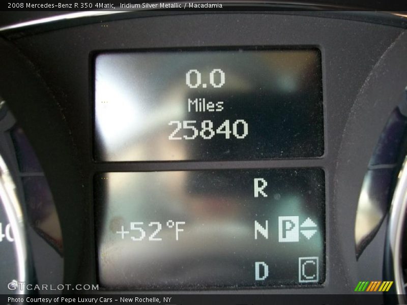 Iridium Silver Metallic / Macadamia 2008 Mercedes-Benz R 350 4Matic