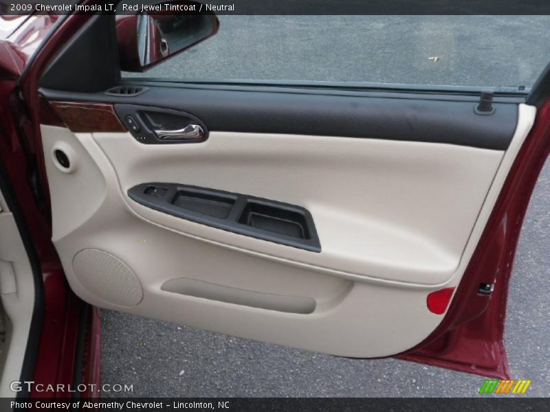 Red Jewel Tintcoat / Neutral 2009 Chevrolet Impala LT