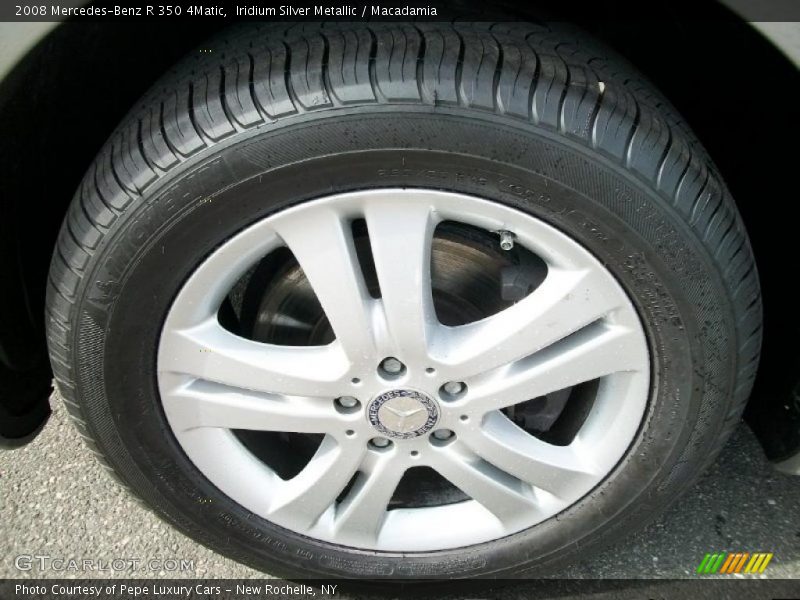Iridium Silver Metallic / Macadamia 2008 Mercedes-Benz R 350 4Matic