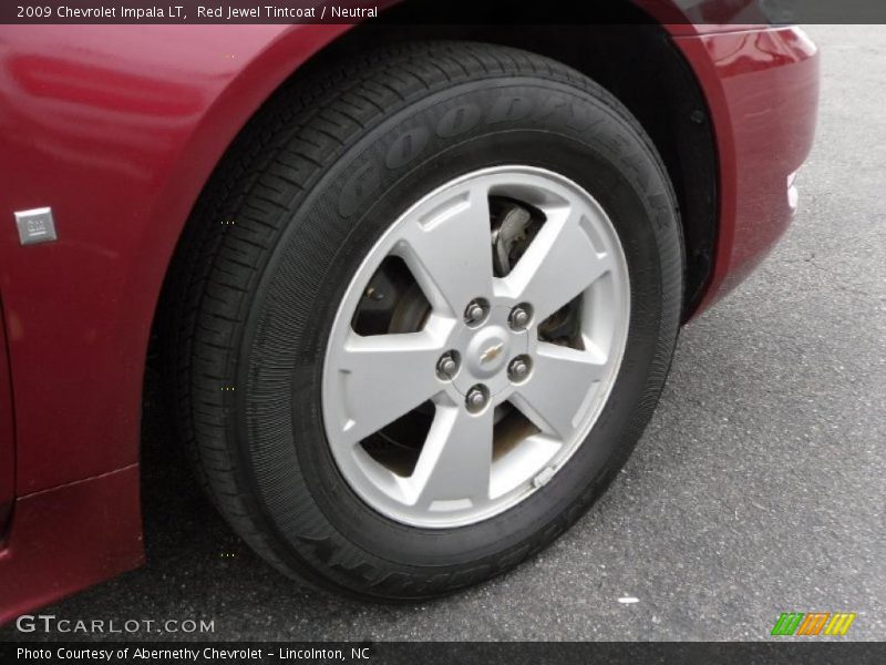 Red Jewel Tintcoat / Neutral 2009 Chevrolet Impala LT