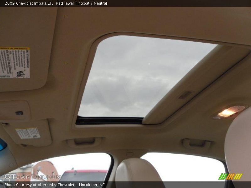 Red Jewel Tintcoat / Neutral 2009 Chevrolet Impala LT