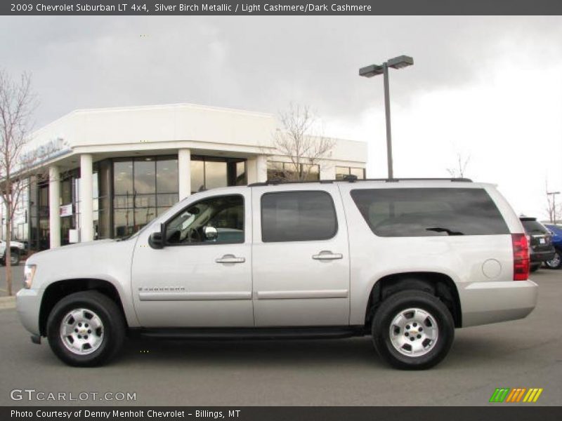 Silver Birch Metallic / Light Cashmere/Dark Cashmere 2009 Chevrolet Suburban LT 4x4