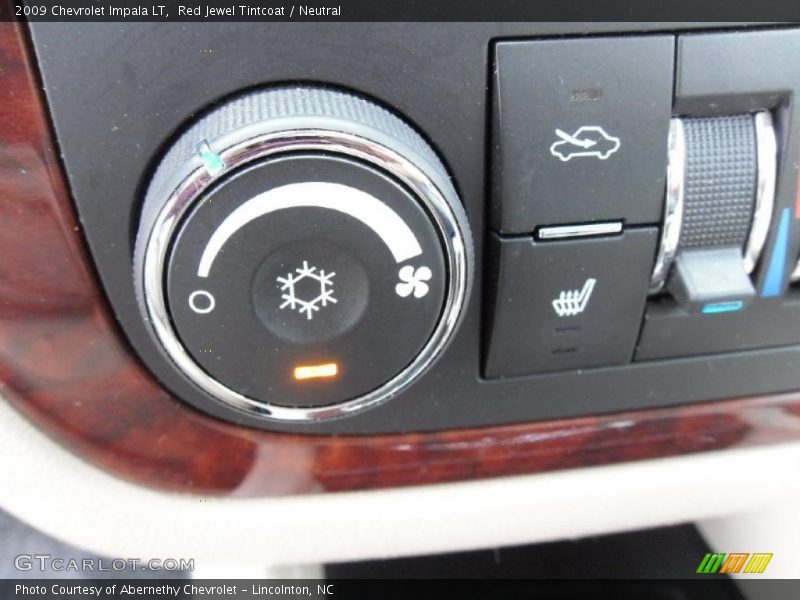 Red Jewel Tintcoat / Neutral 2009 Chevrolet Impala LT