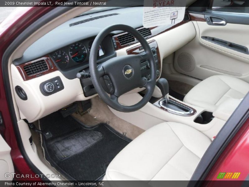Red Jewel Tintcoat / Neutral 2009 Chevrolet Impala LT