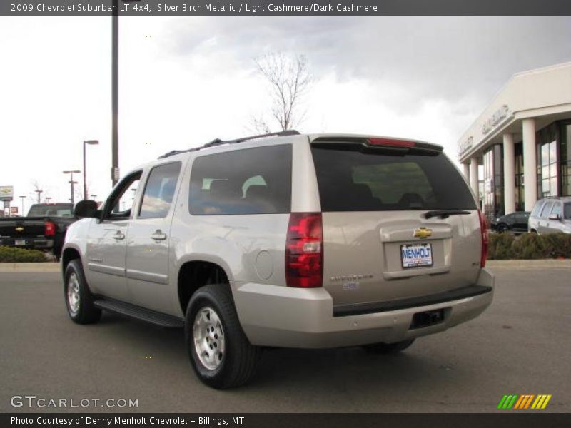 Silver Birch Metallic / Light Cashmere/Dark Cashmere 2009 Chevrolet Suburban LT 4x4