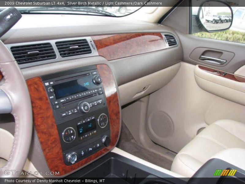 Silver Birch Metallic / Light Cashmere/Dark Cashmere 2009 Chevrolet Suburban LT 4x4