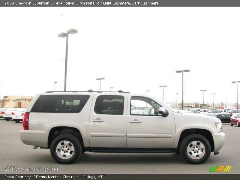 Silver Birch Metallic / Light Cashmere/Dark Cashmere 2009 Chevrolet Suburban LT 4x4