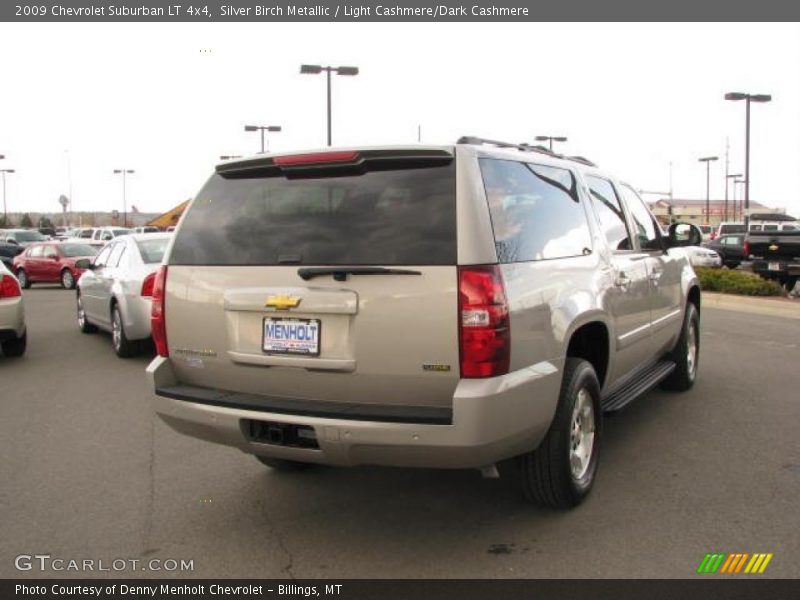 Silver Birch Metallic / Light Cashmere/Dark Cashmere 2009 Chevrolet Suburban LT 4x4
