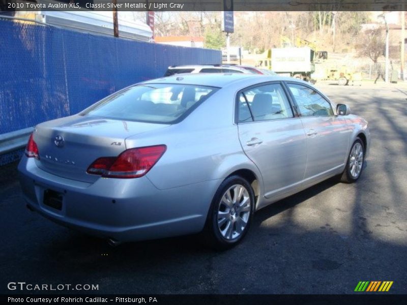 Classic Silver Metallic / Light Gray 2010 Toyota Avalon XLS