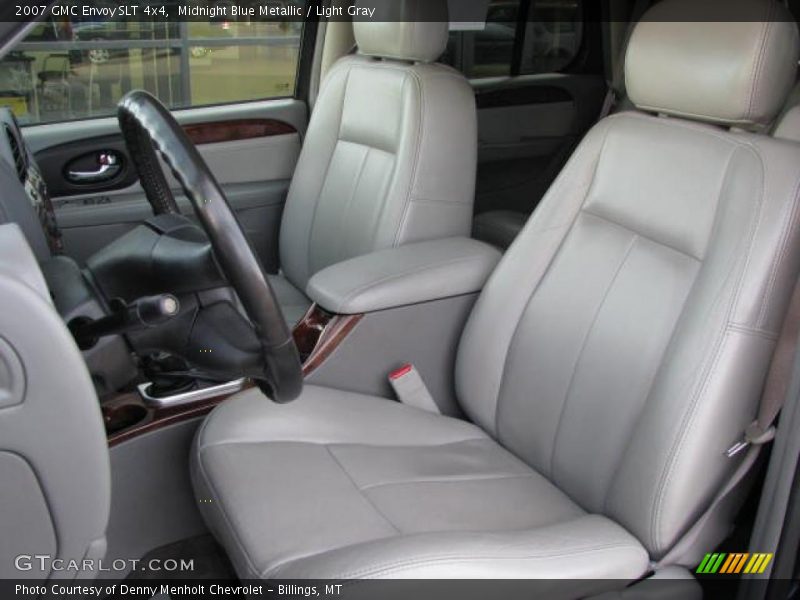 Midnight Blue Metallic / Light Gray 2007 GMC Envoy SLT 4x4
