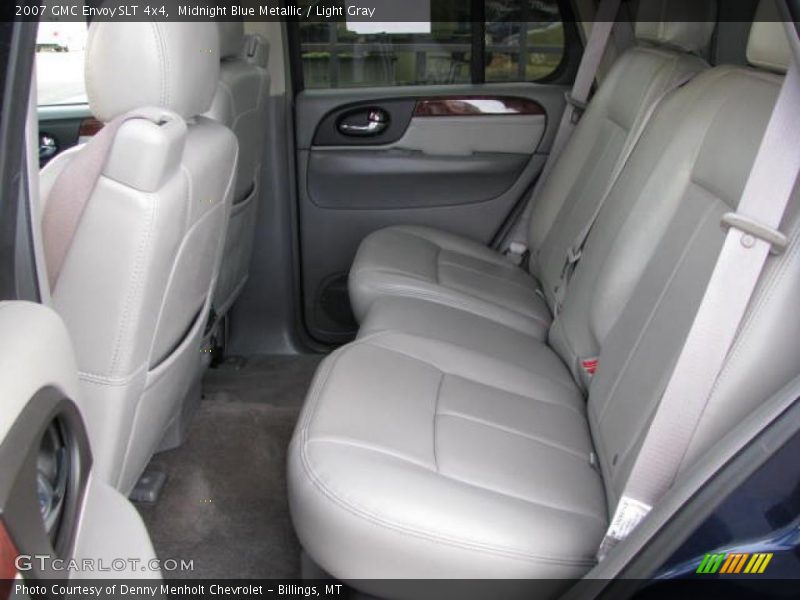 Midnight Blue Metallic / Light Gray 2007 GMC Envoy SLT 4x4