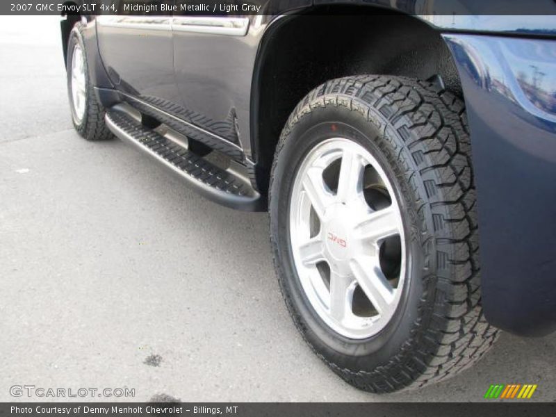 Midnight Blue Metallic / Light Gray 2007 GMC Envoy SLT 4x4