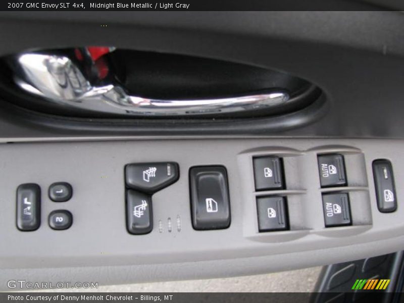 Midnight Blue Metallic / Light Gray 2007 GMC Envoy SLT 4x4