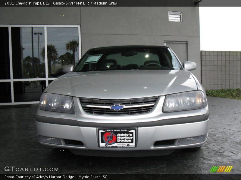 Galaxy Silver Metallic / Medium Gray 2001 Chevrolet Impala LS