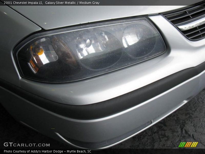 Galaxy Silver Metallic / Medium Gray 2001 Chevrolet Impala LS