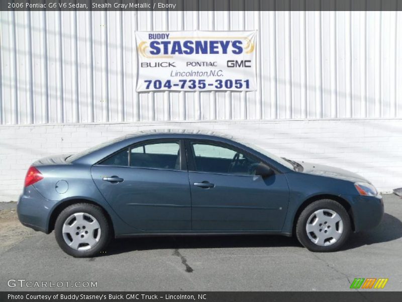 Stealth Gray Metallic / Ebony 2006 Pontiac G6 V6 Sedan