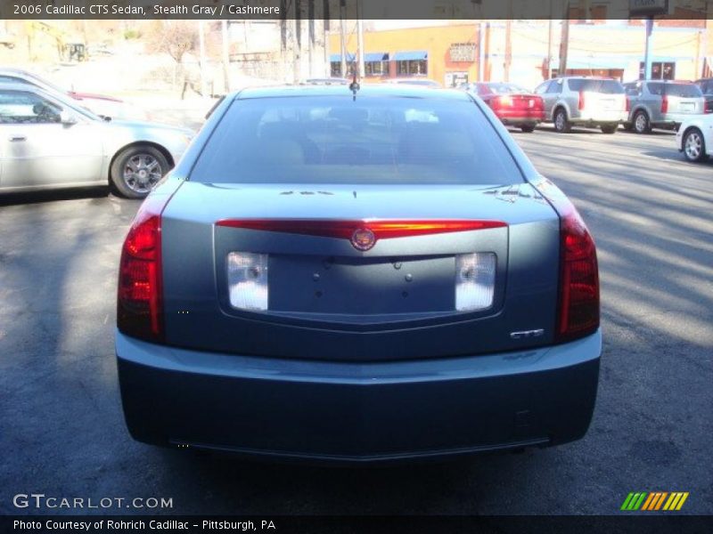 Stealth Gray / Cashmere 2006 Cadillac CTS Sedan