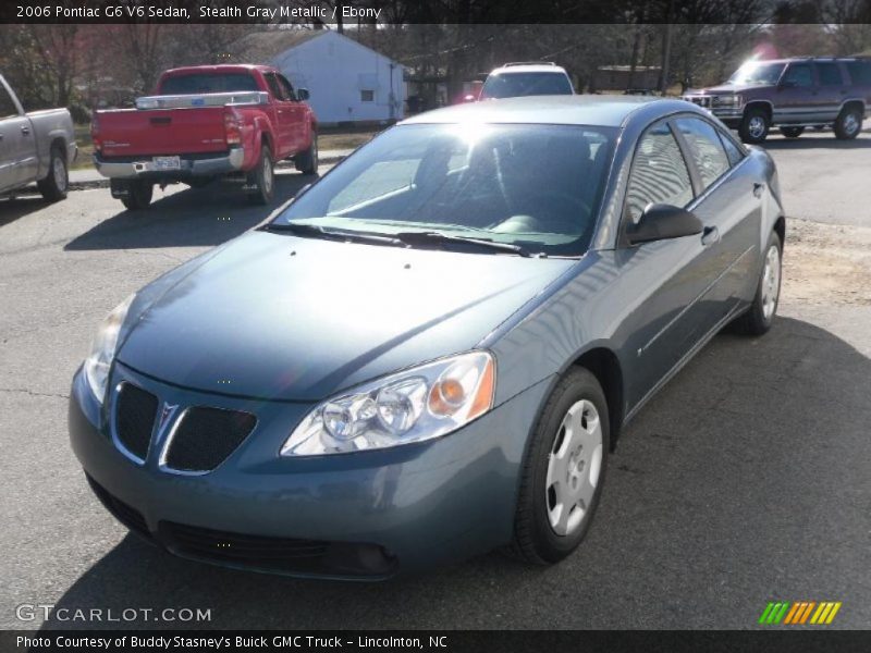 Stealth Gray Metallic / Ebony 2006 Pontiac G6 V6 Sedan