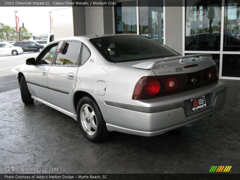 Galaxy Silver Metallic / Medium Gray 2001 Chevrolet Impala LS
